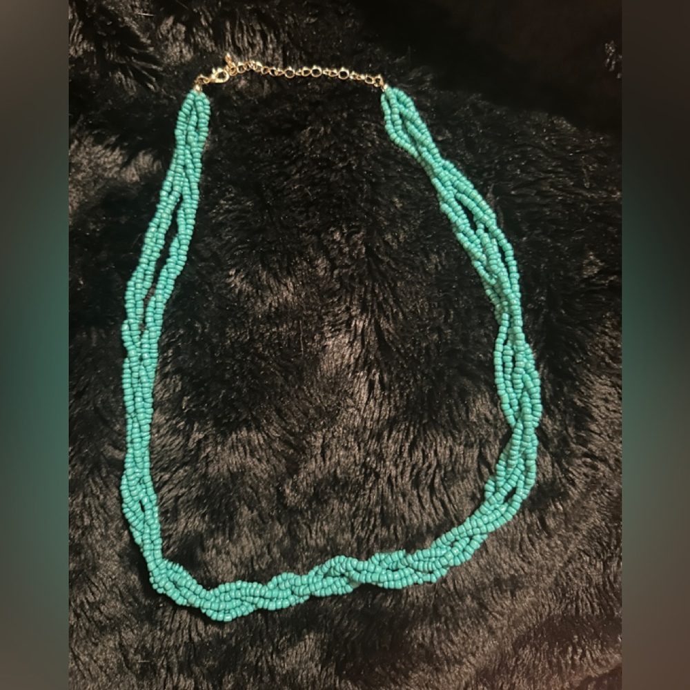 Turquoise Beaded Necklace